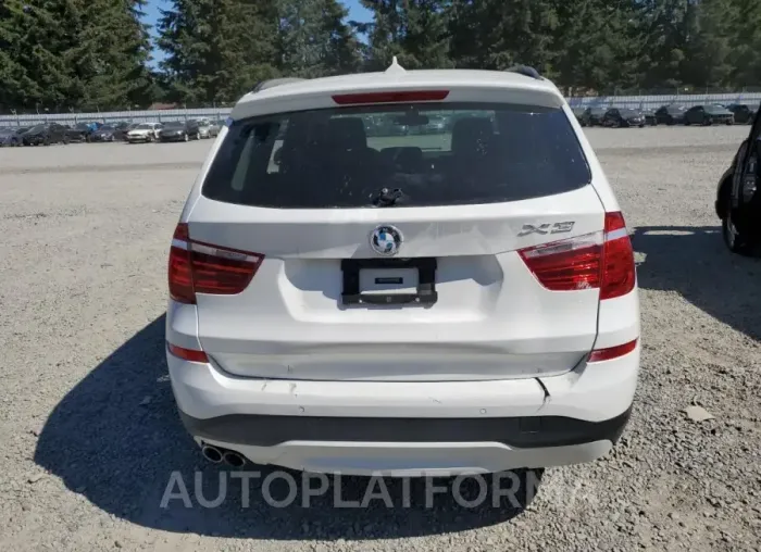 BMW X3 XDRIVE2 2017 vin 5UXWX9C38H0W68980 from auto auction Copart