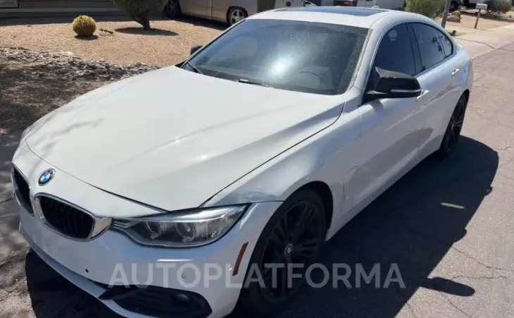 BMW 430I GRAN 2017 vin WBA4F7C39HG788632 from auto auction Copart