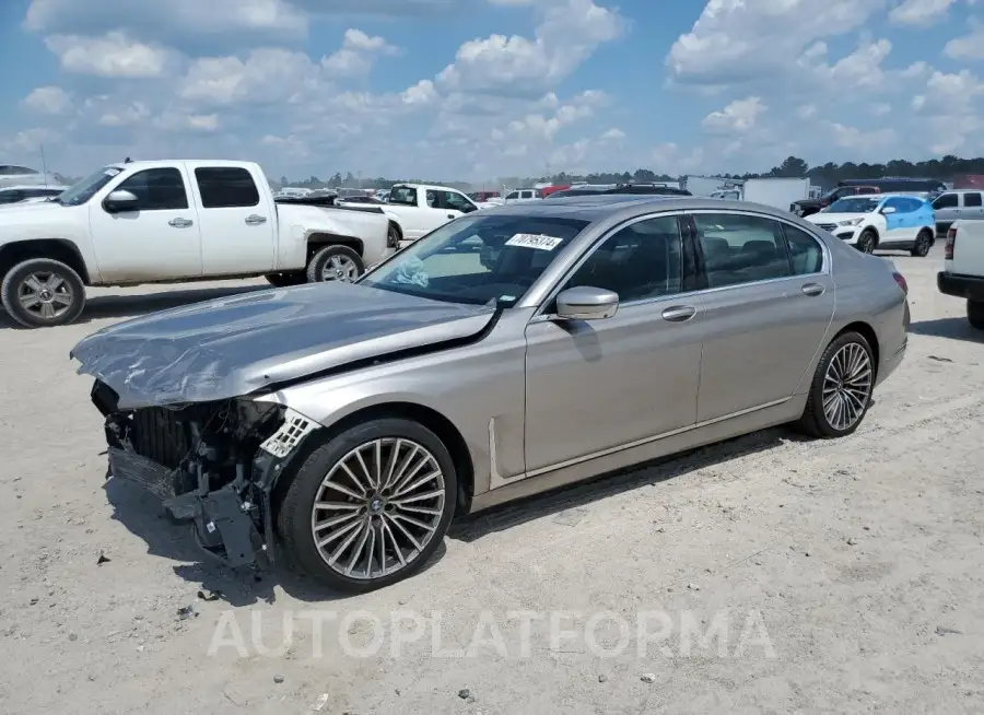 BMW 740 I 2022 vin WBA7T2C02NCH16367 from auto auction Copart