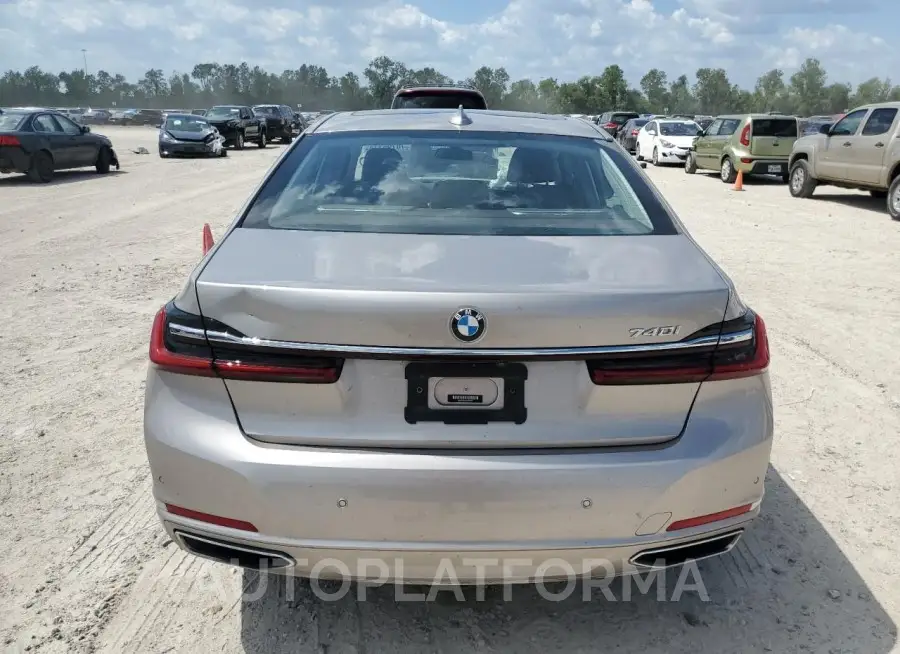 BMW 740 I 2022 vin WBA7T2C02NCH16367 from auto auction Copart