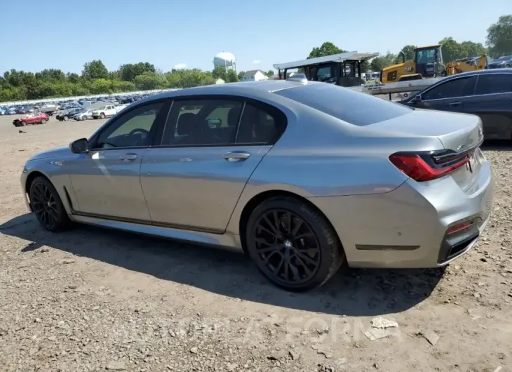 BMW 750 XI 2022 vin WBA7U2C06NCH98343 from auto auction Copart