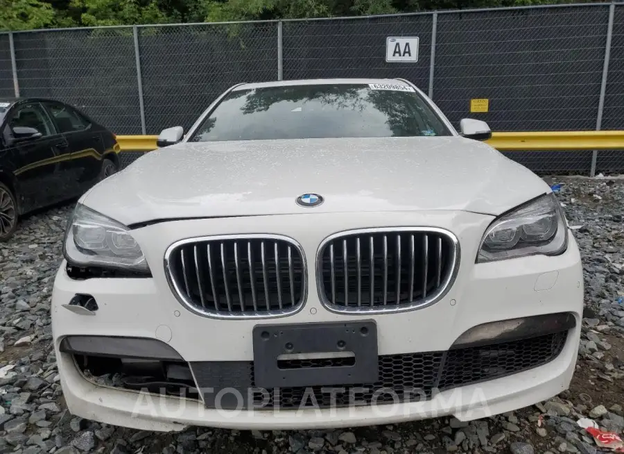 BMW 750 LXI 2015 vin WBAYF8C59FD653903 from auto auction Copart