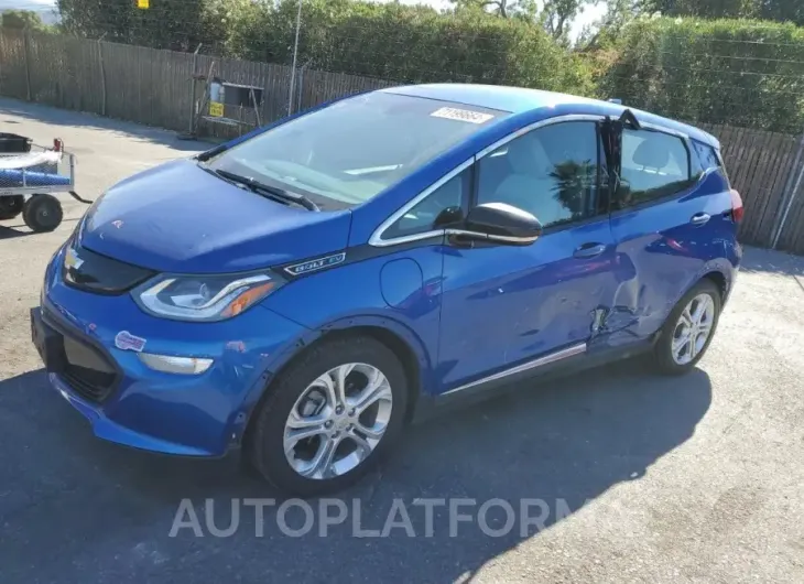 CHEVROLET BOLT EV LT 2018 vin 1G1FW6S08J4138400 from auto auction Copart