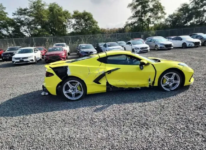 CHEVROLET CORVETTE S 2022 vin 1G1YB2D49N5122865 from auto auction Copart