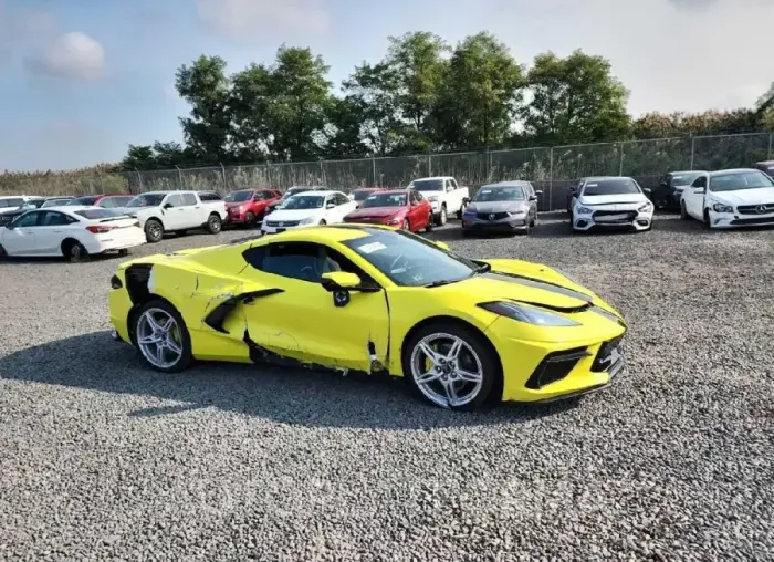 CHEVROLET CORVETTE S 2022 vin 1G1YB2D49N5122865 from auto auction Copart