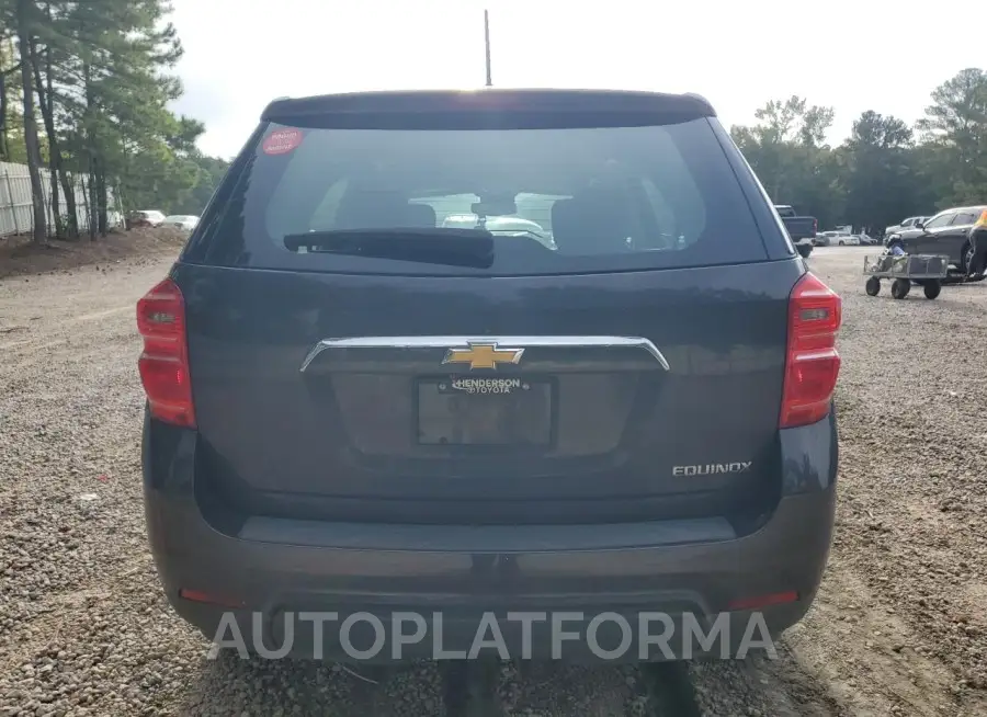 CHEVROLET EQUINOX LS 2016 vin 2GNALBEK5G6204836 from auto auction Copart