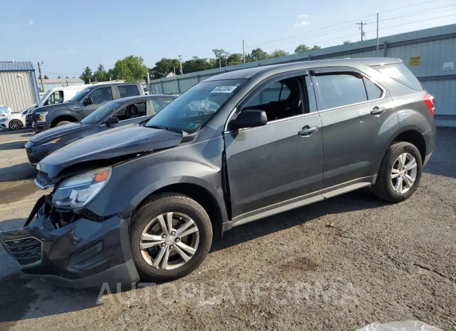 CHEVROLET EQUINOX LS 2017 vin 2GNALBEK6H1516629 from auto auction Copart