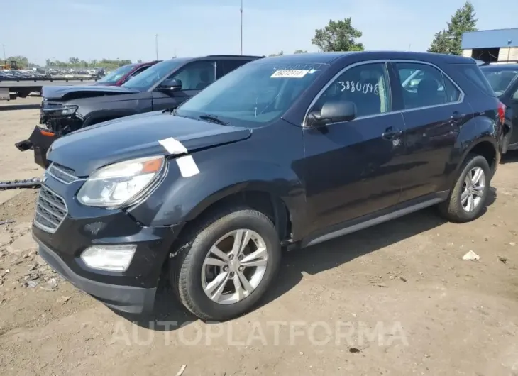 CHEVROLET EQUINOX LS 2016 vin 2GNFLEEK9G6258065 from auto auction Copart