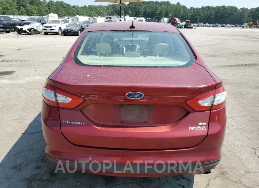 FORD FUSION SE 2016 vin 1FA6P0H74G5111838 from auto auction Copart