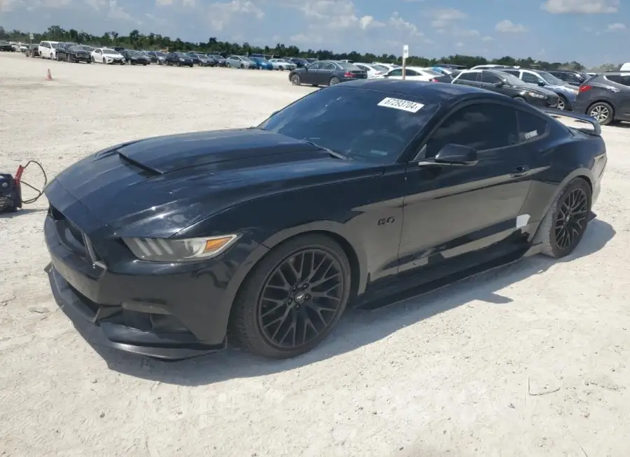 FORD MUSTANG GT 2016 vin 1FA6P8CF5G5277511 from auto auction Copart