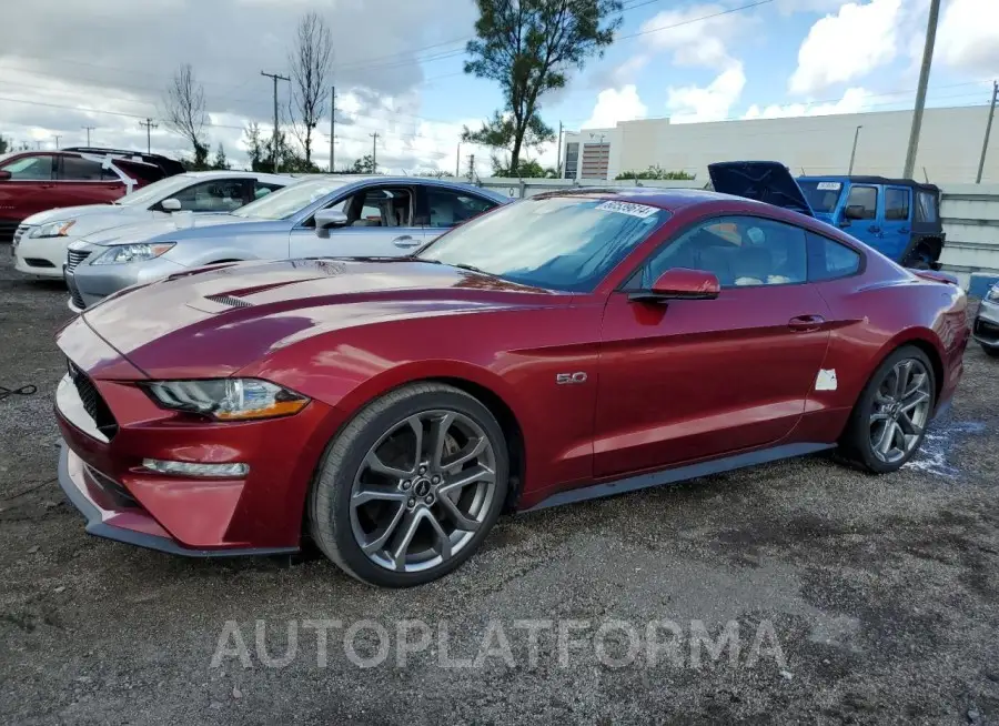 FORD MUSTANG GT 2018 vin 1FA6P8CFXJ5121164 from auto auction Copart