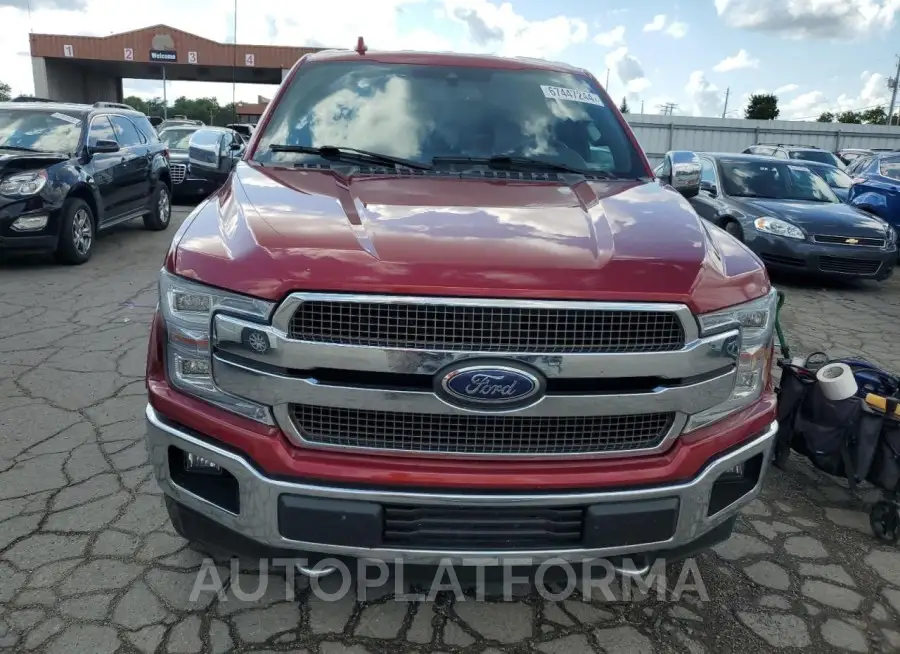 FORD F150 SUPER 2019 vin 1FTEW1E59KFD44232 from auto auction Copart