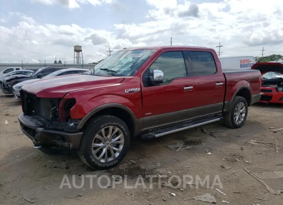 FORD F150 SUPER 2016 vin 1FTEW1EG5GFD30675 from auto auction Copart