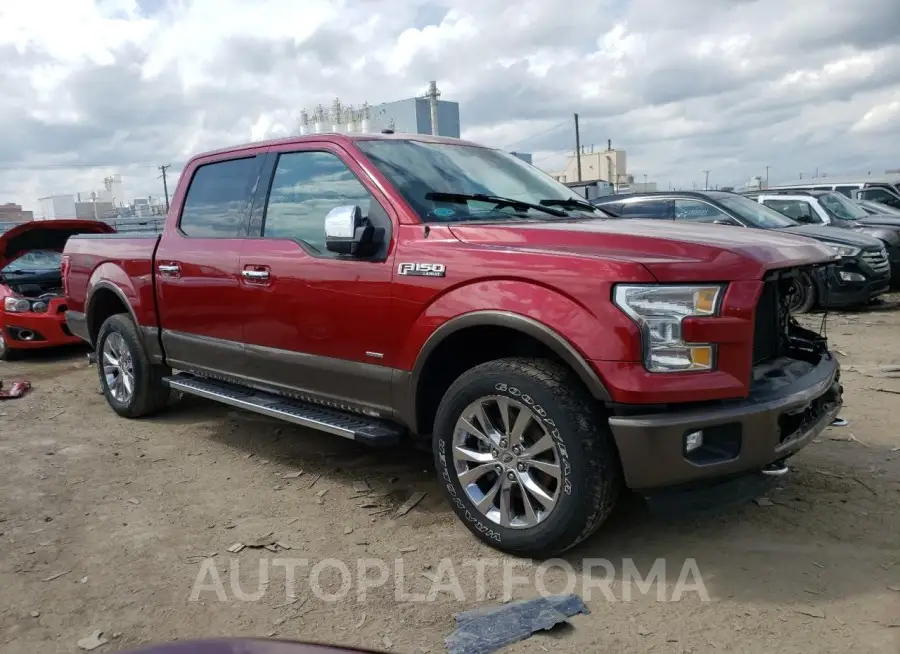 FORD F150 SUPER 2016 vin 1FTEW1EG5GFD30675 from auto auction Copart