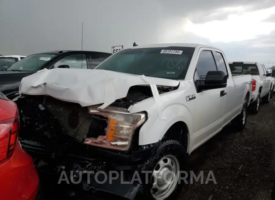 FORD F150 SUPER 2020 vin 1FTEX1E57LKD75663 from auto auction Copart