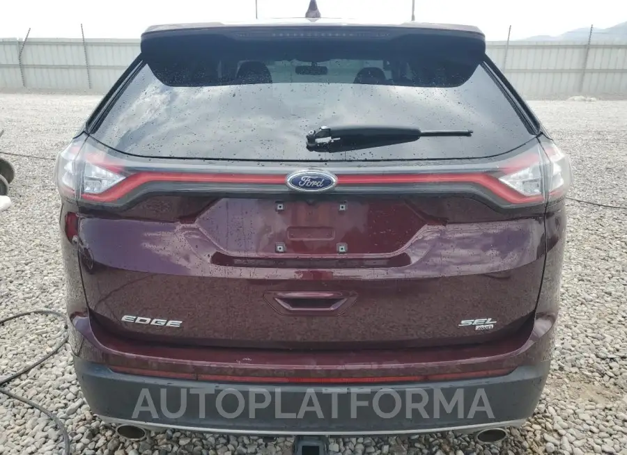 FORD EDGE SEL 2018 vin 2FMPK4J83JBB08497 from auto auction Copart