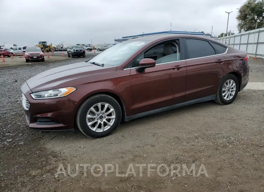 FORD FUSION S 2015 vin 3FA6P0G76FR180219 from auto auction Copart