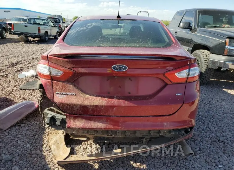 FORD FUSION SE 2016 vin 3FA6P0H72GR215869 from auto auction Copart