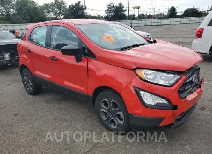 FORD ECOSPORT S 2021 vin MAJ3S2FE8MC417916 from auto auction Copart