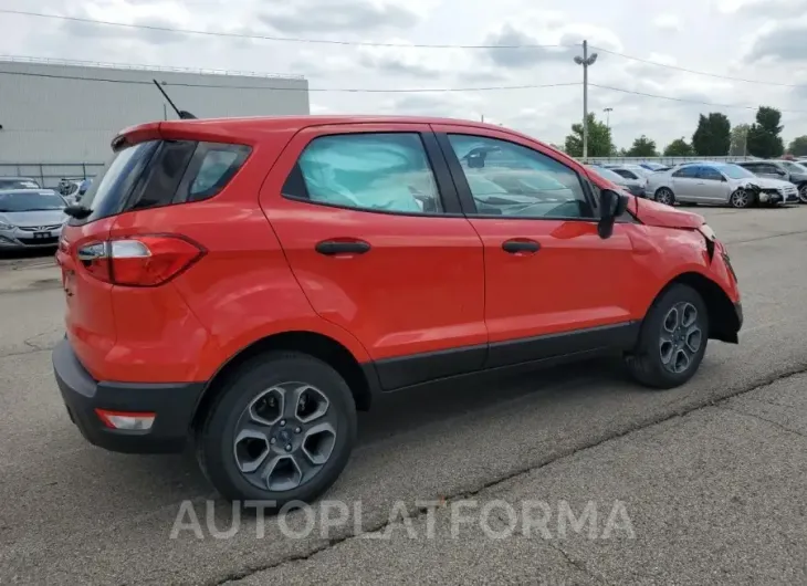 FORD ECOSPORT S 2021 vin MAJ3S2FE8MC417916 from auto auction Copart