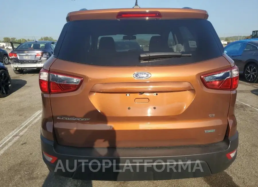 FORD ECOSPORT S 2020 vin MAJ3S2GE3LC388760 from auto auction Copart