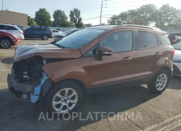 FORD ECOSPORT S 2020 vin MAJ3S2GE3LC388760 from auto auction Copart