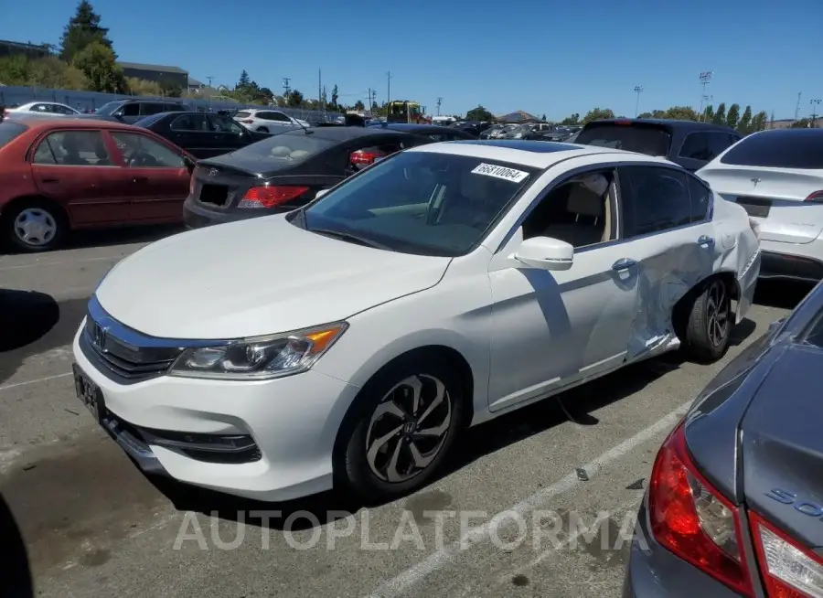 HONDA ACCORD EXL 2016 vin 1HGCR2F89GA228628 from auto auction Copart