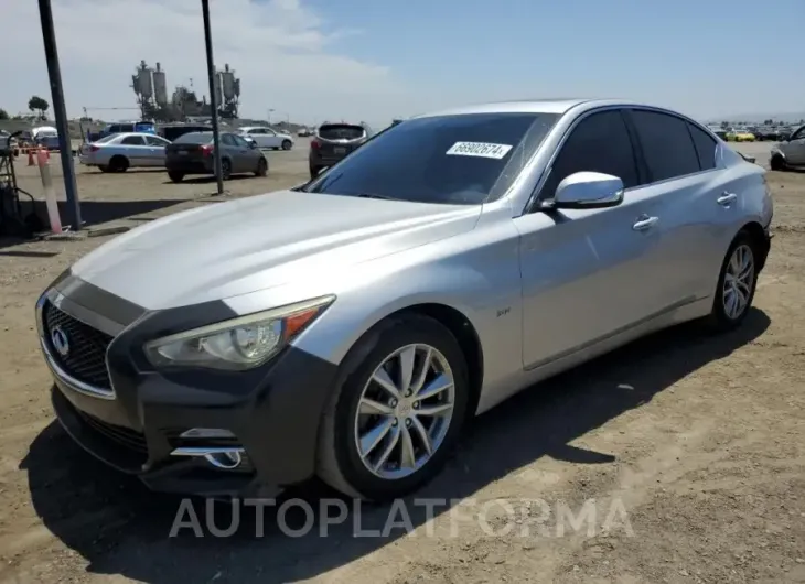 INFINITI Q50 PREMIU 2016 vin JN1EV7AP3GM302156 from auto auction Copart