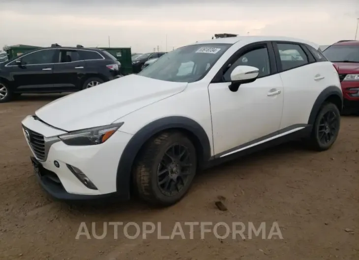 MAZDA CX-3 GRAND 2016 vin JM1DKBD70G0114086 from auto auction Copart