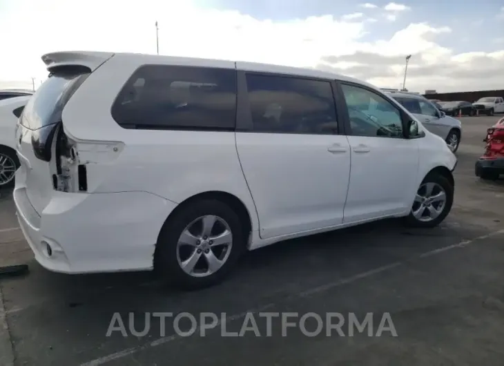 TOYOTA SIENNA LE 2015 vin 5TDKK3DC1FS591485 from auto auction Copart