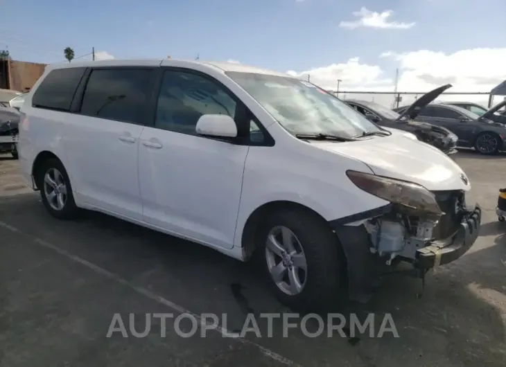 TOYOTA SIENNA LE 2015 vin 5TDKK3DC1FS591485 from auto auction Copart