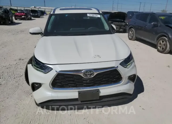 TOYOTA HIGHLANDER 2020 vin 5TDYZRAH8LS007166 from auto auction Copart