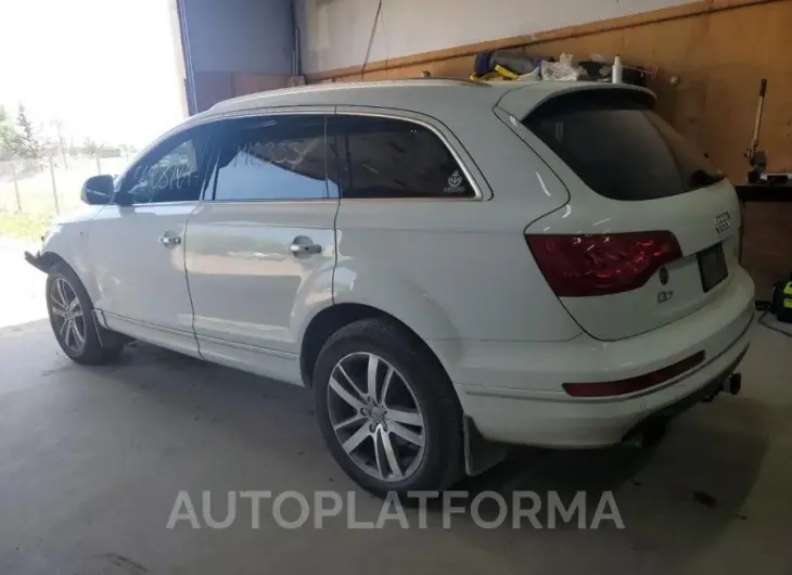 AUDI Q7 PREMIUM 2015 vin WA1LGAFEXFD020785 from auto auction Copart