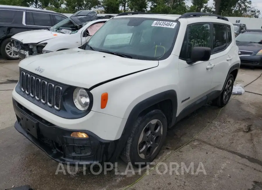 JEEP RENEGADE S 2017 vin ZACCJAAB1HPE51203 from auto auction Copart