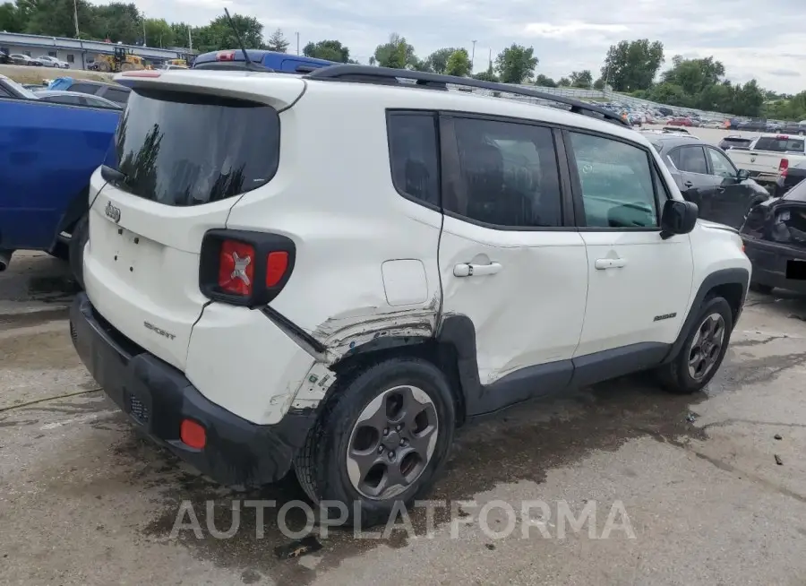 JEEP RENEGADE S 2017 vin ZACCJAAB1HPE51203 from auto auction Copart