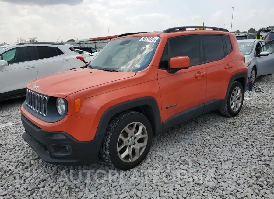 JEEP RENEGADE L 2015 vin ZACCJABT2FPC05197 from auto auction Copart