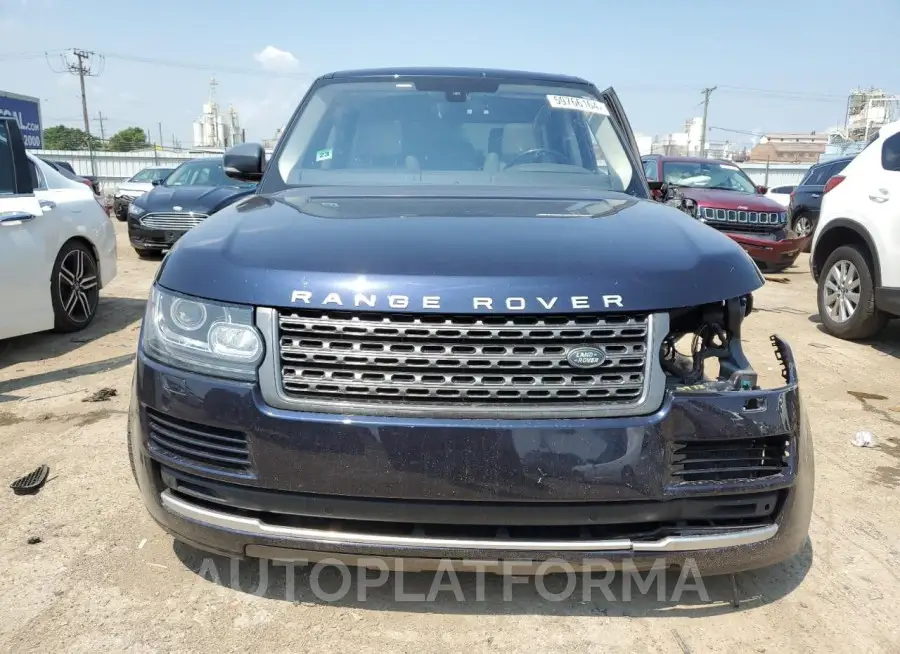 LAND ROVER RANGE ROVE 2016 vin SALGR2PF5GA315271 from auto auction Copart