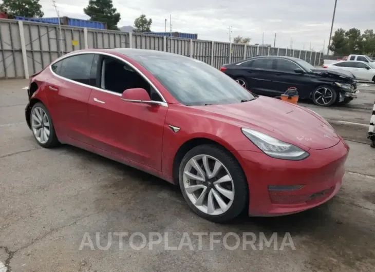 TESLA MODEL 3 2020 vin 5YJ3E1EA7LF627712 from auto auction Copart