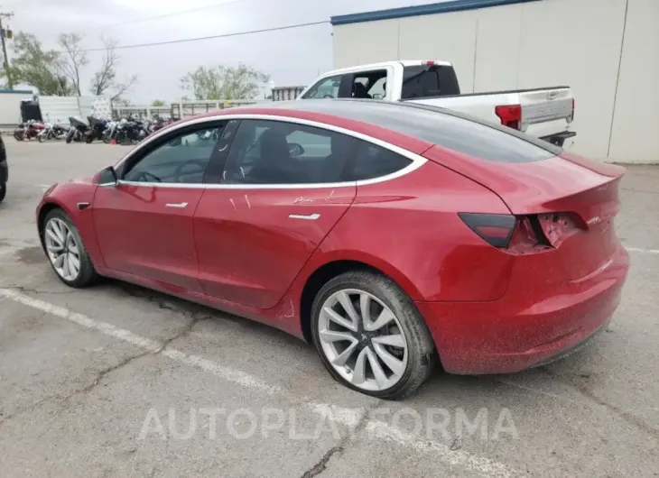 TESLA MODEL 3 2020 vin 5YJ3E1EA7LF627712 from auto auction Copart