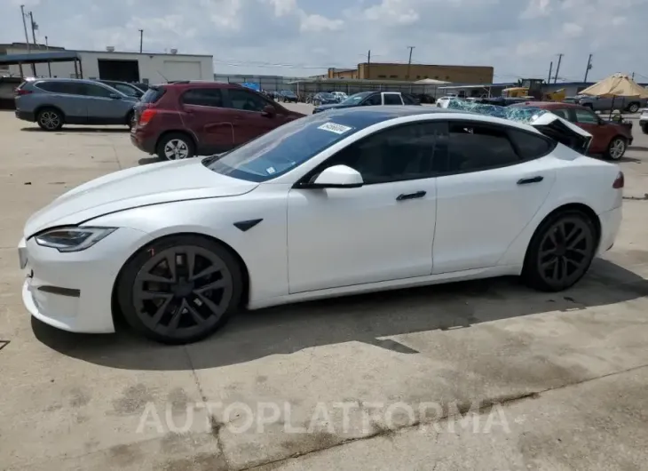 TESLA MODEL S 2021 vin 5YJSA1E65MF443082 from auto auction Copart