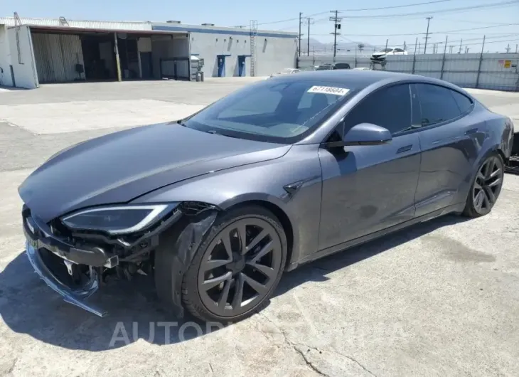 TESLA MODEL S 2022 vin 5YJSA1E68NF473677 from auto auction Copart