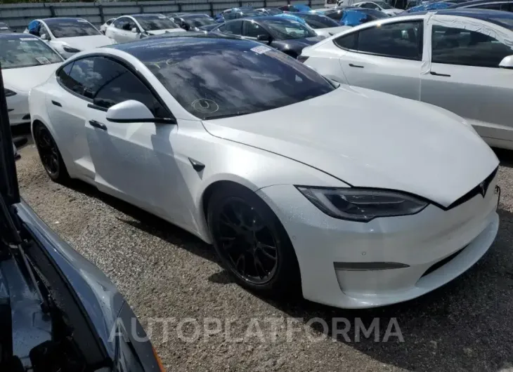 TESLA MODEL S 2021 vin 5YJSA1E69MF442016 from auto auction Copart