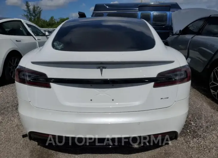 TESLA MODEL S 2021 vin 5YJSA1E69MF442016 from auto auction Copart