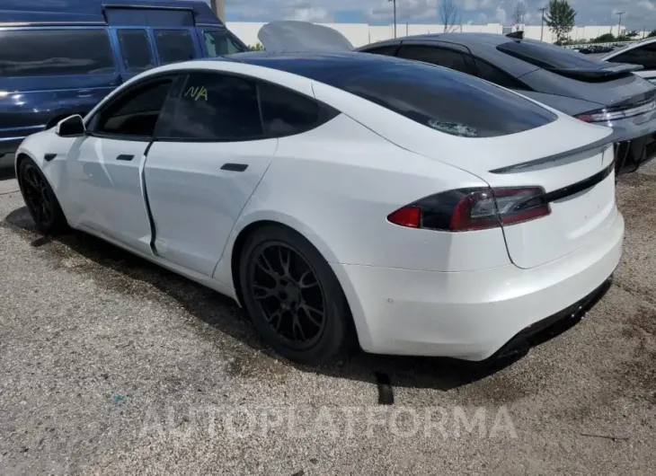 TESLA MODEL S 2021 vin 5YJSA1E69MF442016 from auto auction Copart