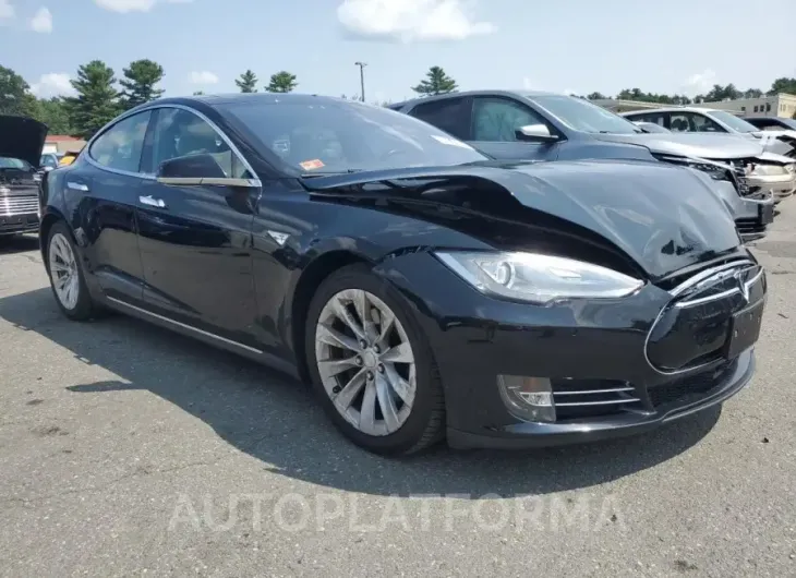 TESLA MODEL S 85 2015 vin 5YJSA1H29FFP73352 from auto auction Copart