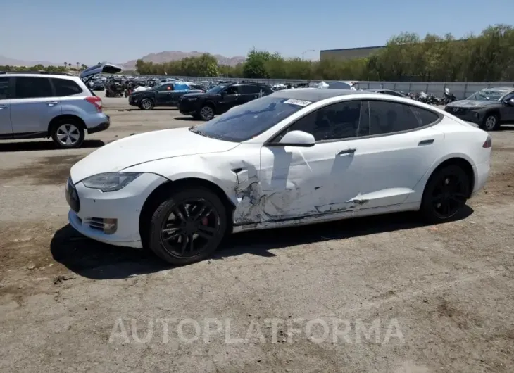 TESLA MODEL S P9 2015 vin 5YJSA1V43FF100613 from auto auction Copart