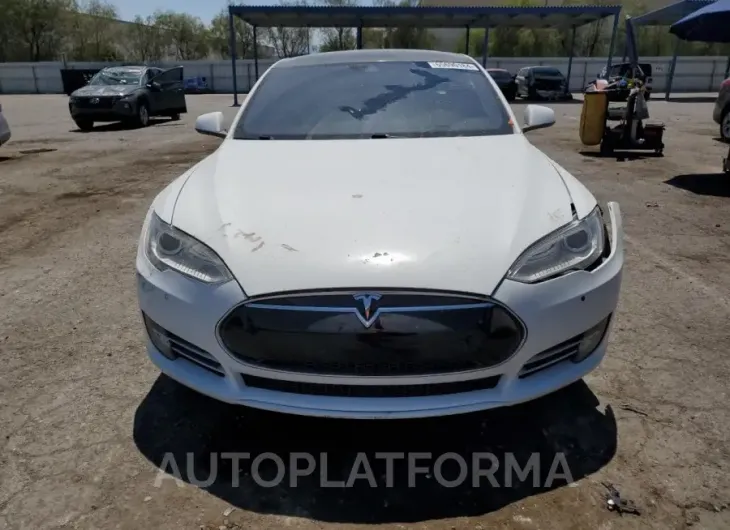 TESLA MODEL S P9 2015 vin 5YJSA1V43FF100613 from auto auction Copart