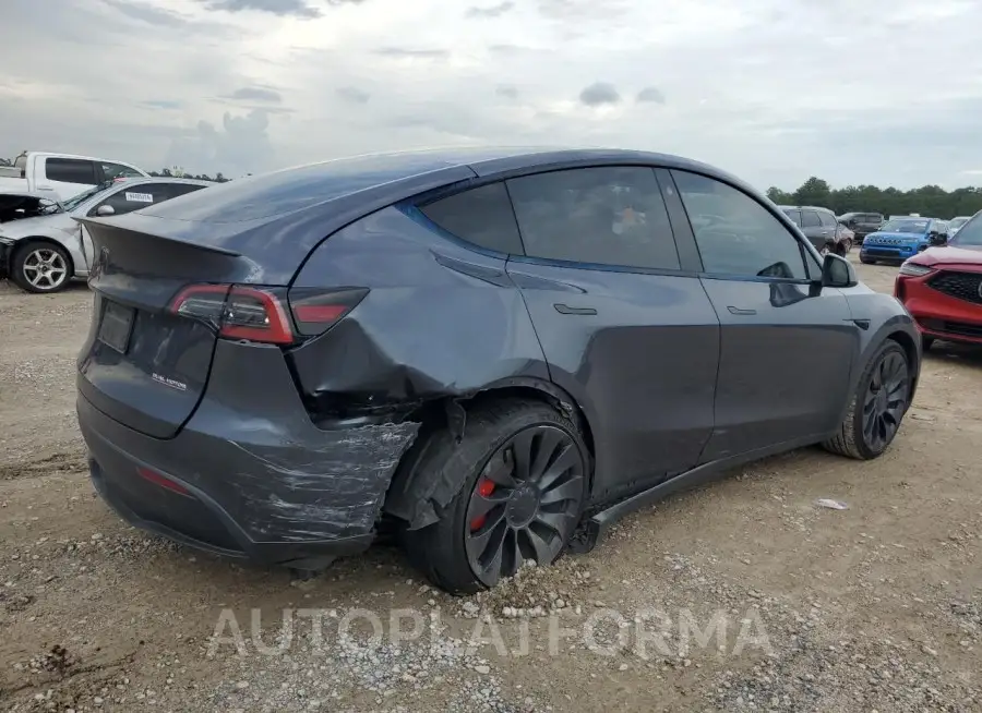 TESLA MODEL Y 2022 vin 7SAYGDEF0NF554542 from auto auction Copart