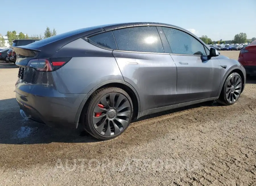 TESLA MODEL Y 2022 vin 7SAYGDEF3NF521115 from auto auction Copart