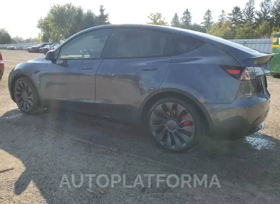 TESLA MODEL Y 2022 vin 7SAYGDEF3NF521115 from auto auction Copart